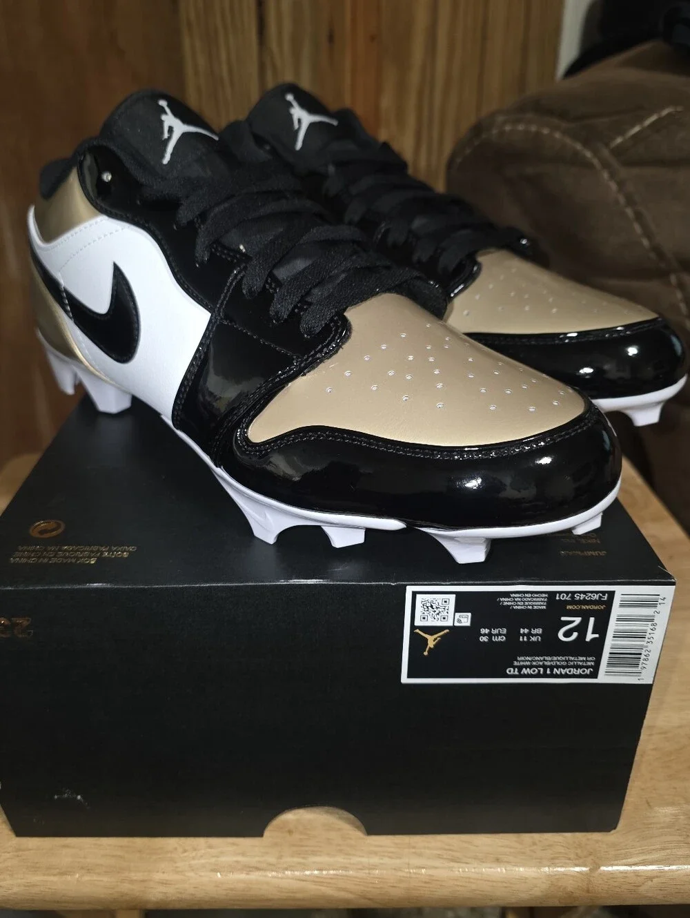 New Jordan 1 Low TD Football Cleats